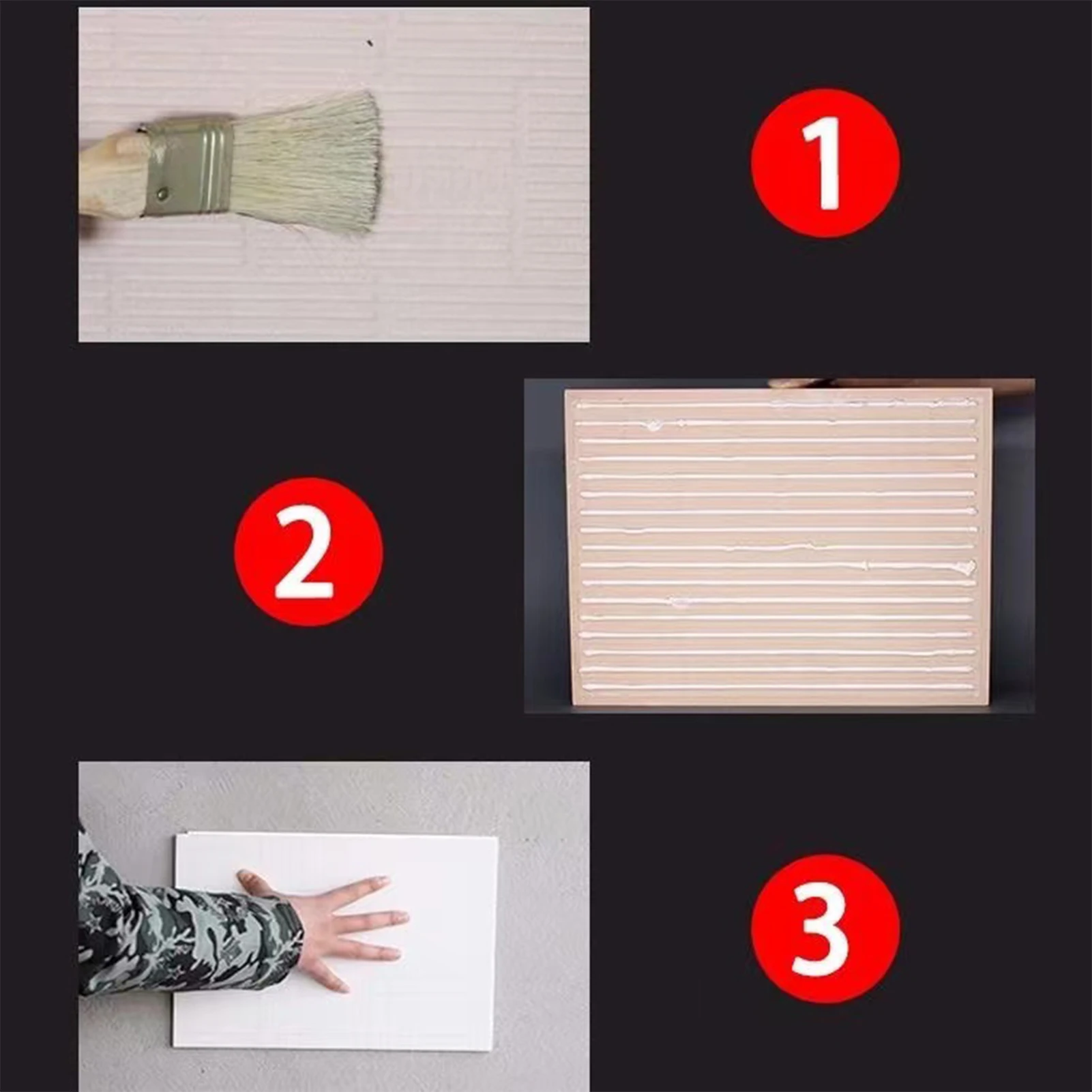 معجون عامل إصلاح بلاط السيراميك ، غراء البلاط ، فسكوز قوي فوري ، حوض ، دش ، جدار ، أرضية