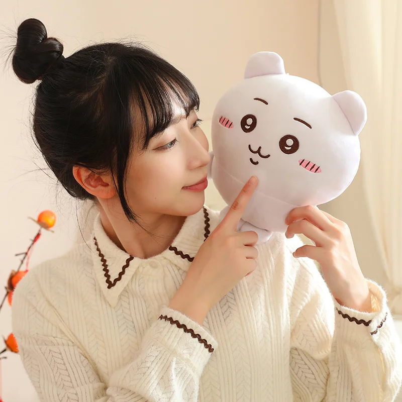 かわいいサンリオハチワールぬいぐるみうさぎ Peluche 枕 Chiikawa ぬいぐるみアニメかわいいぬいぐるみソファベッドバッククッションクリスマスギフト