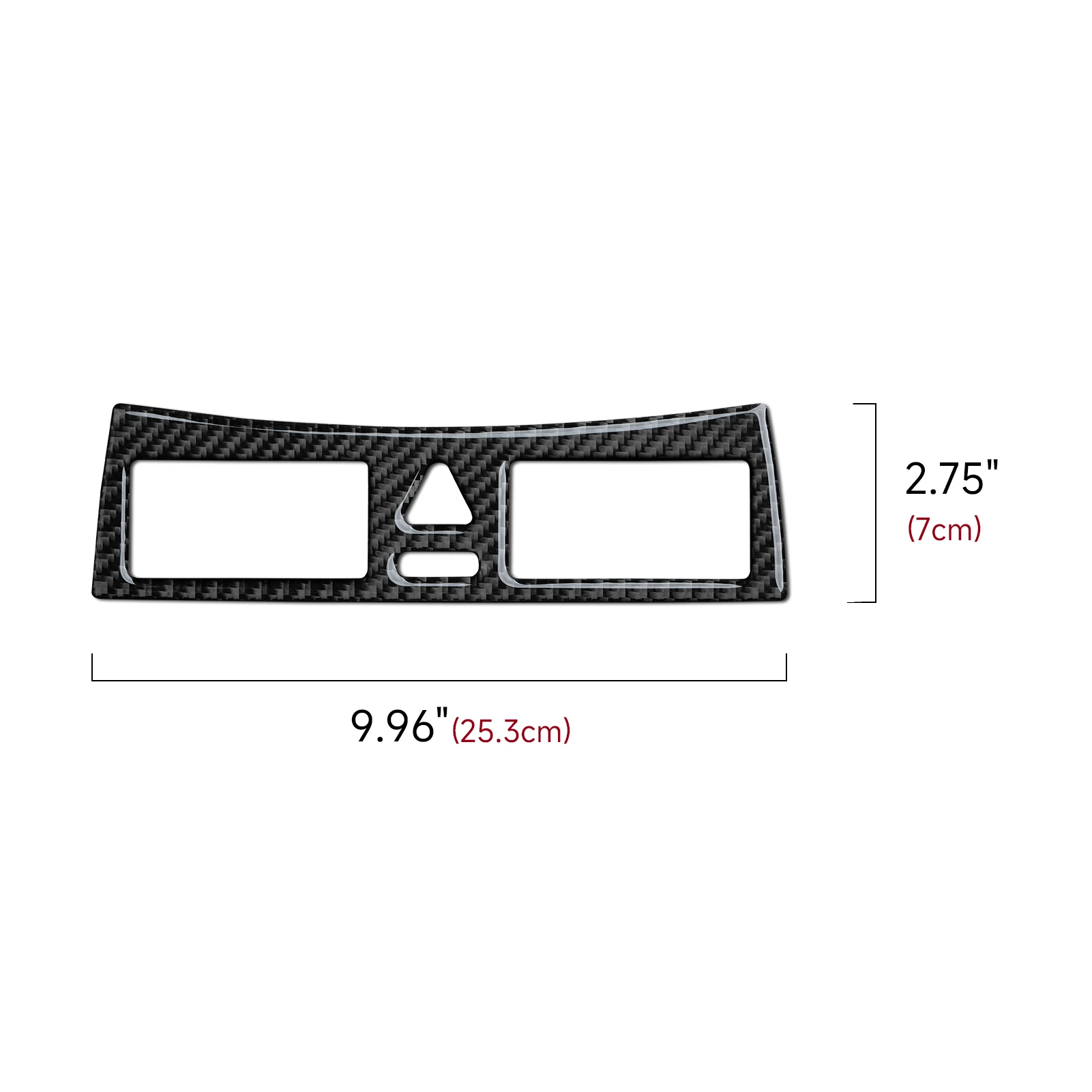 Kohlefaser-Innenaufkleber. Auto-Mittelkonsole Schalthebel-Verkleidung Für Mercedes Benz CLK A209 C209 (2002-2010) Zubehör. – Detail 39