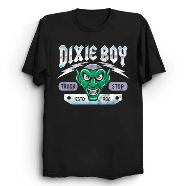 Dixie Boy Maximum Overdrive T Shirt Stephen King Green Goblin Happy Toyz Horror Movie