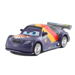 Disney-Coche de juguete Pixar Cars 2 Max Schnell, juguete de Metal fundido a presión, Rayo McQueen, 1:55, regalos para niños