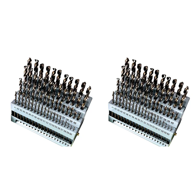 

AB15-120X Маленькая спиральная дрель промышленного класса с полным шлифованием, 60 шт., коробка для сверла с круглым хвостовиком из высокоскоростной стали