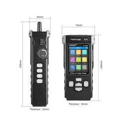 NOYAFA NF-8506 Multifunction Cable Tester Support Ethernet IP Scan Ping Poe Test Wire Continuity Test Measure Length tool