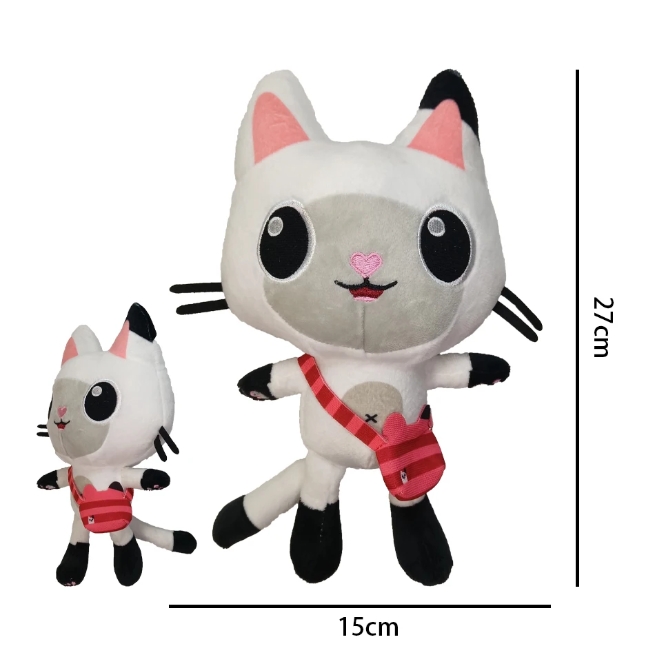 Newest 10 stlyes Gabby Dollhouse Plush Toy Mercat Cartoon Stuffed Animals Mermaid Cat Plushie Doll Kids Birthday Christams Gifts