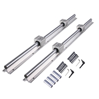 Splicing Linear guide Set Abutting Joint SBR20 2000mm 3000mm 4000mm Linear Guide + SBR20UU Blocks & Pin Joint rail for CNC Part