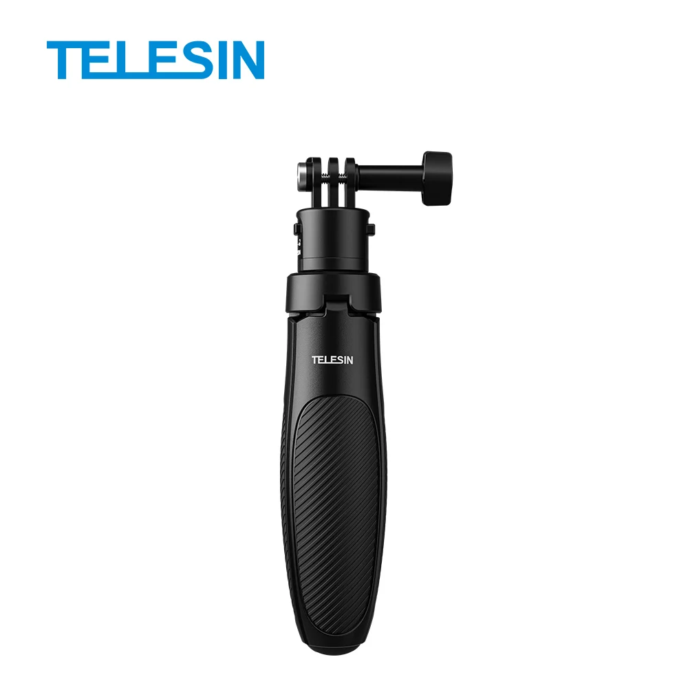 

TELESIN MiniQuick-Release Selfie Stick Tripod–Portable,Adjustable,Compatible with GoPro 13-11,Insta360 AcePro,DJI Action 6/5pro