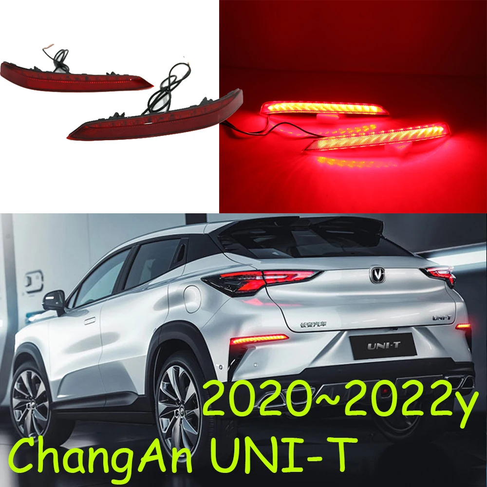 Car bumper unit tail light for ChangAn Uni-t taillight 2020~2022y LED Chang An Tail Light changan taillamp Rear Lamp