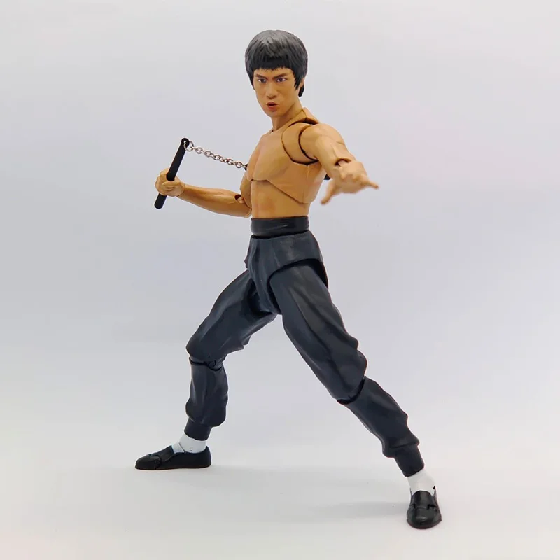 Bandai SHF S.H.Figuarts In shock BRUCE LEE LEGACY 50th Ver Figure Finished Model Anime Action Toy Gifts for kids solodier set