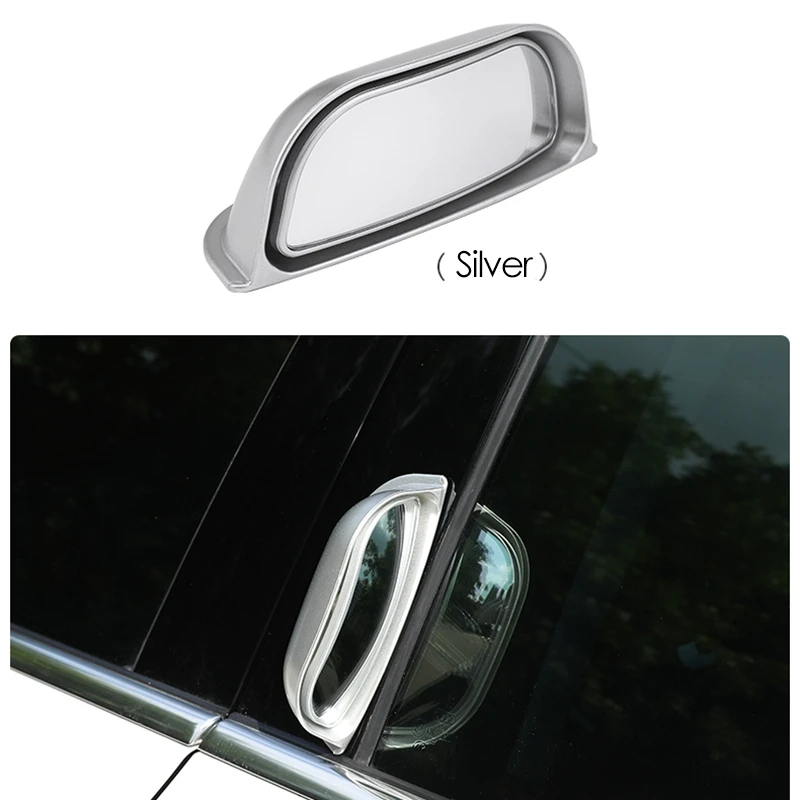 Car Rearview Mirror, Rear Seat, Observation Mirror, Auxiliary Mirror, Wide-Angle Blind Spot Mirror, Universal