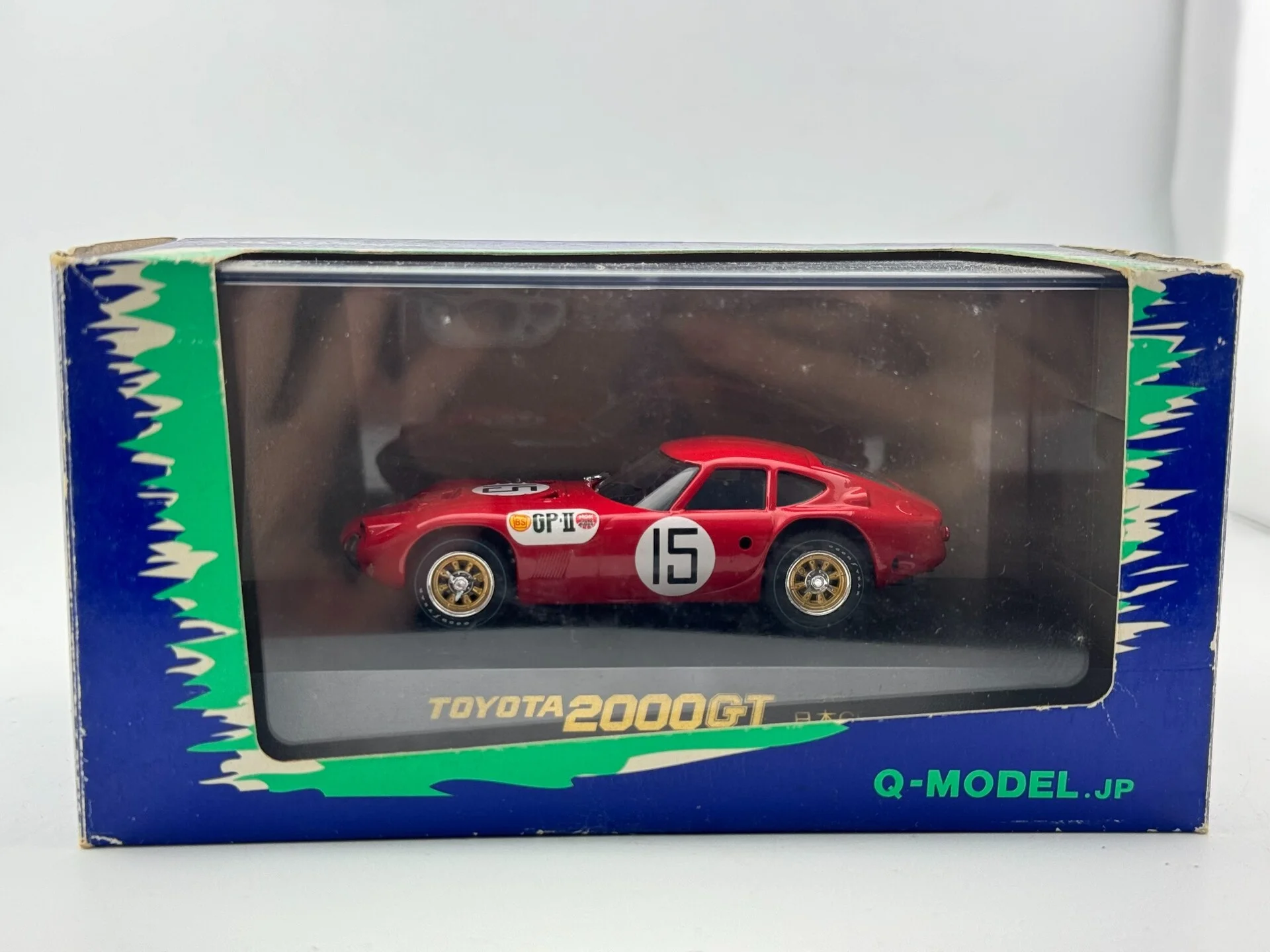 

Flaws Diecast Q-Model 1/43 Scale Toyota 2000gt Alloy Car Model