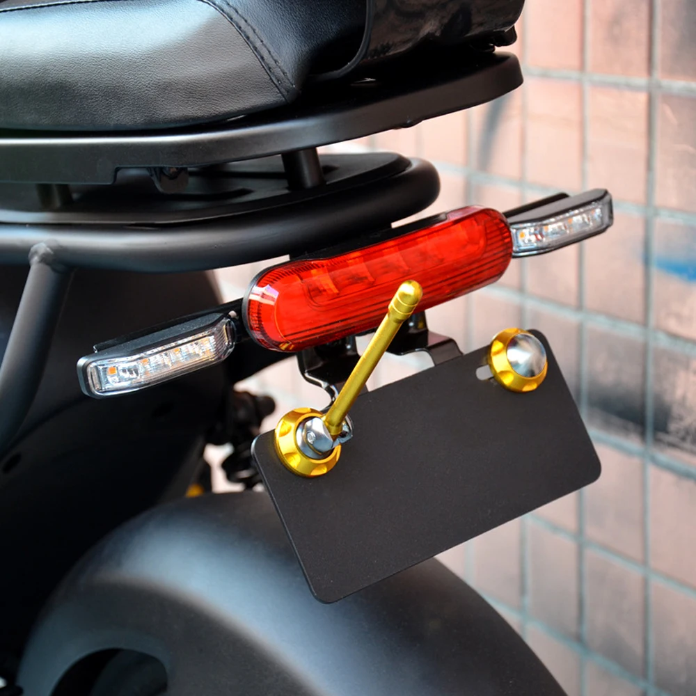 M5 Motorcycle Modification Accessories Electric Vehicle License Plate Screws, Scooters, Ghost Fire Antenna License Plate Screws