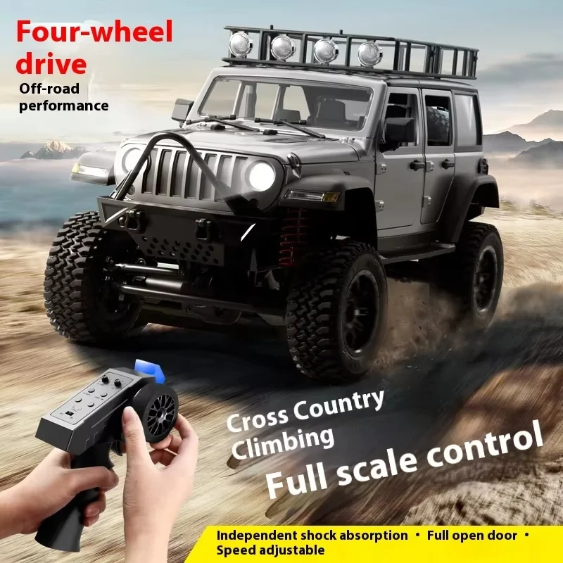 Mangniu 1:12 Wrangler Climbing Car Rc Car Fully Proportional 4wd Remote Control Off Road Vehicle Mn128 Children'S Toy Gift Gift