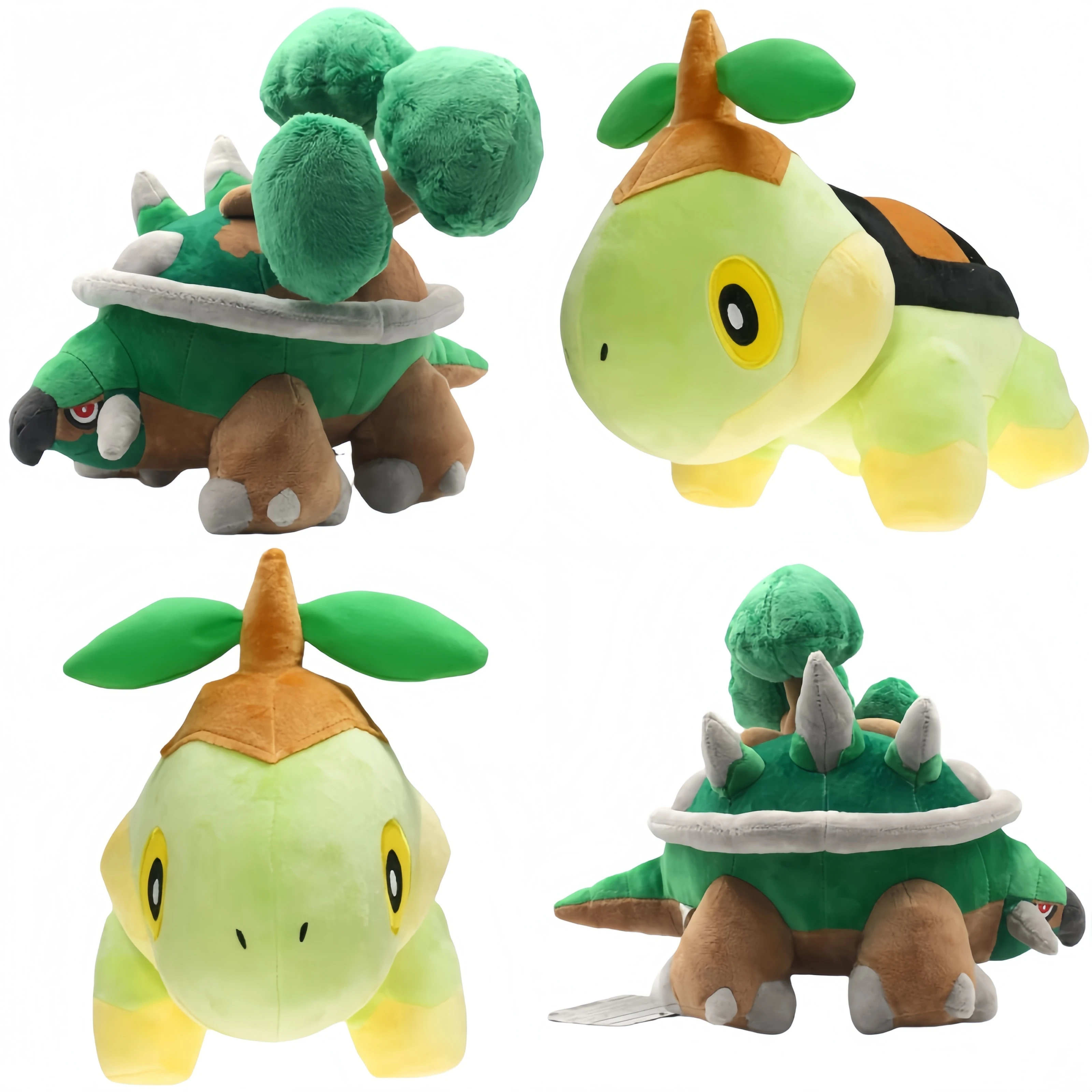 

Pokemon Plush Toy Torterra Anime Stuffed Dolls Turtwig Evolutionary version Toys Hobbies Collection Kids Xmas Birthday Gifts