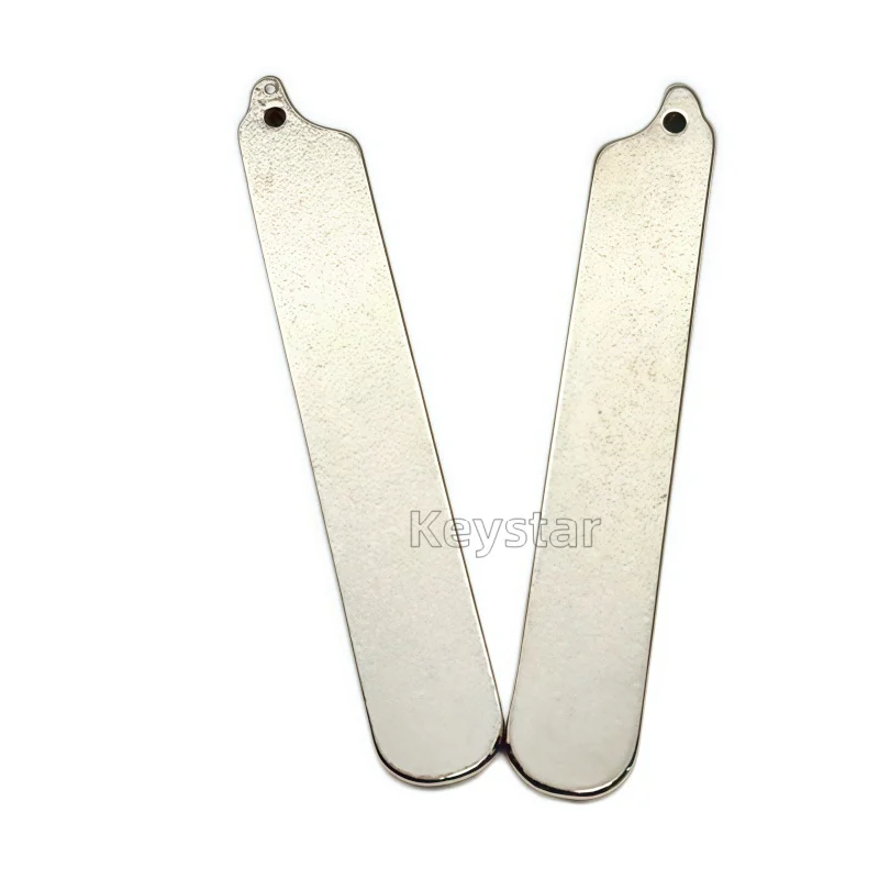 

keystar 10pcs Uncut HON66 Flip Car Key Blade 116# Original Remote Blank A Remote Metal Key Blade for Honda 2013-2020 A Remote