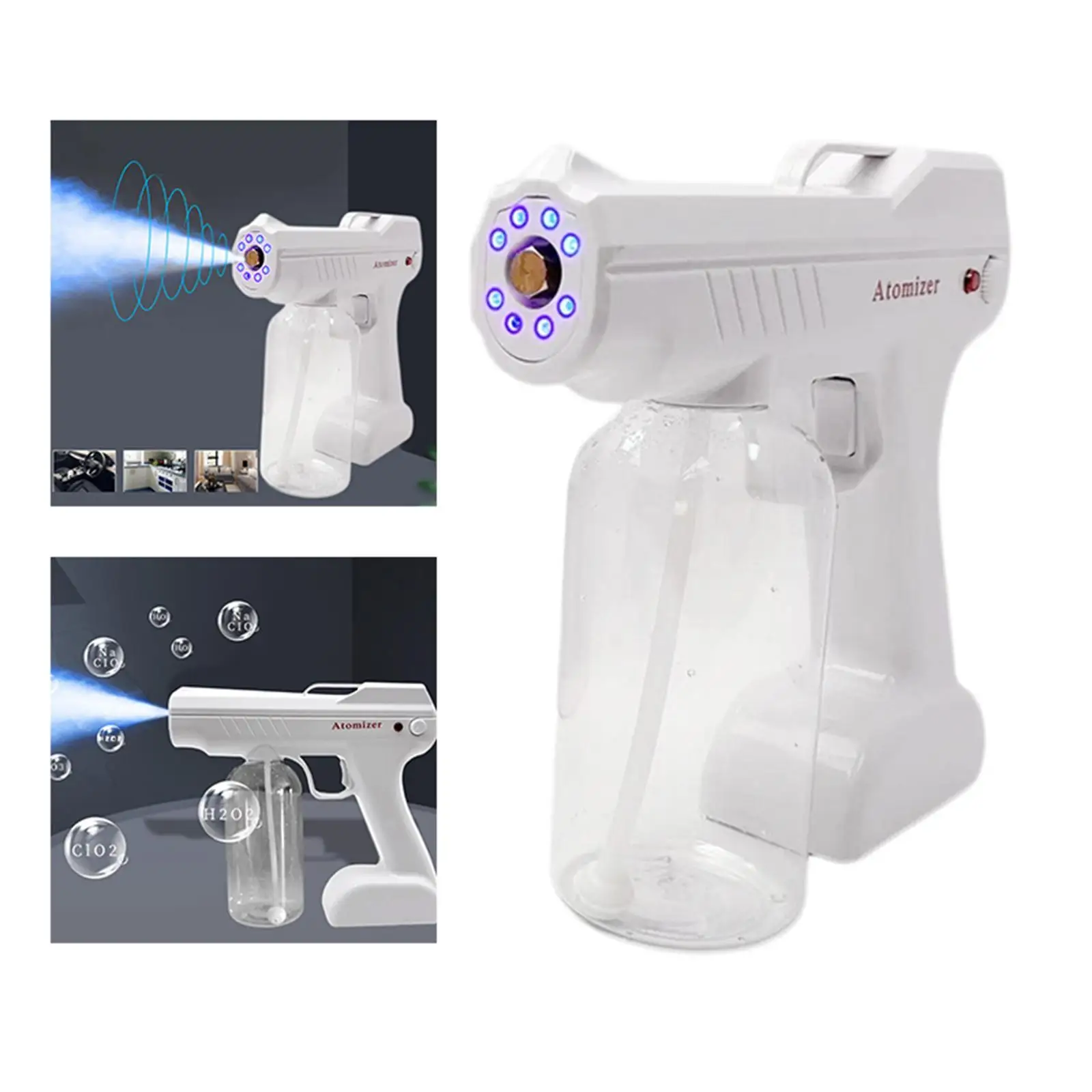 

Стерилизатор-распылитель Ручной распылитель Nano Mist Spray Gun, может быть