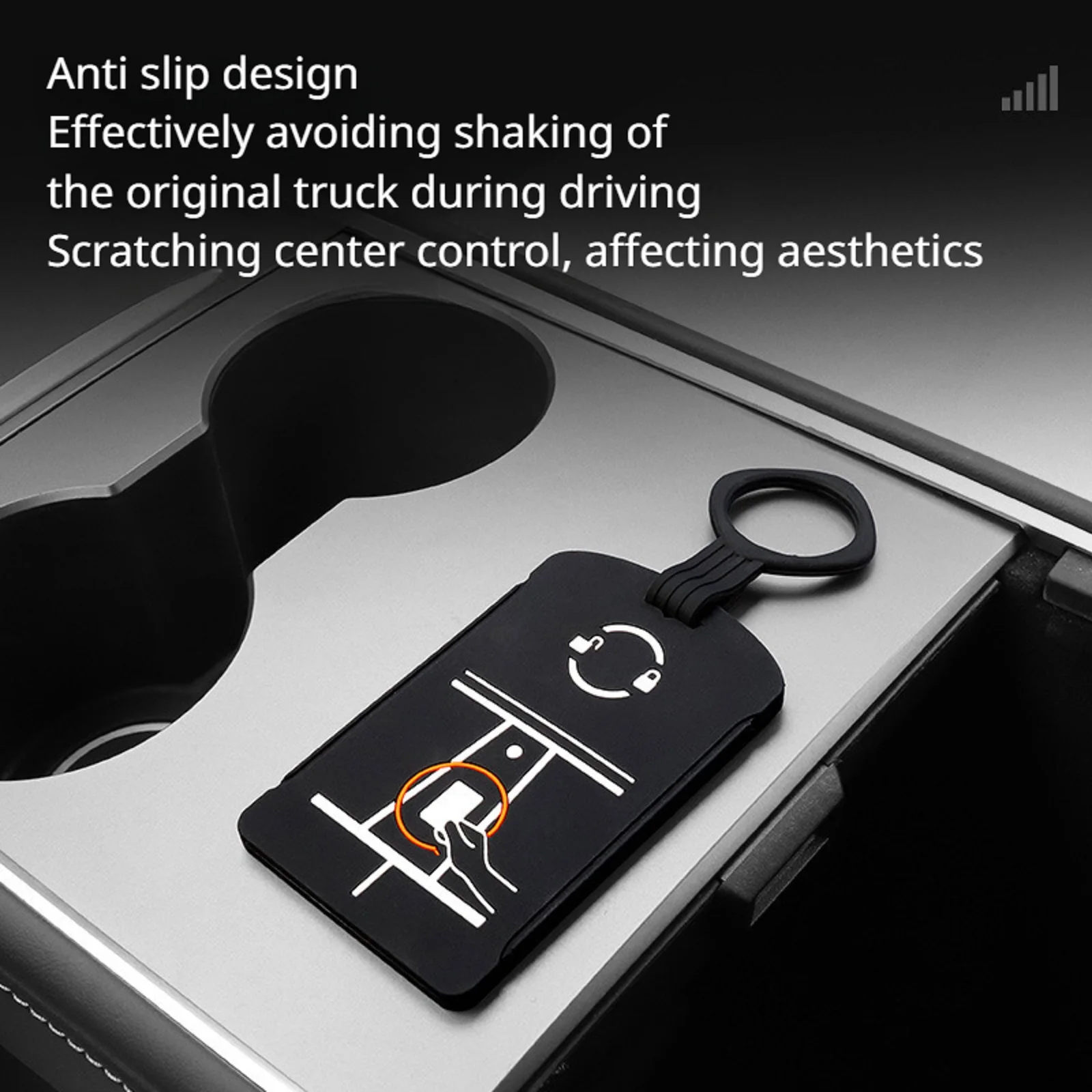 1Pc For Tesla Model 3 Y Key Card Case Cover Silicone Car Key Card Holder Protector Cover Key Ring For Tesla Key Card Accessories
