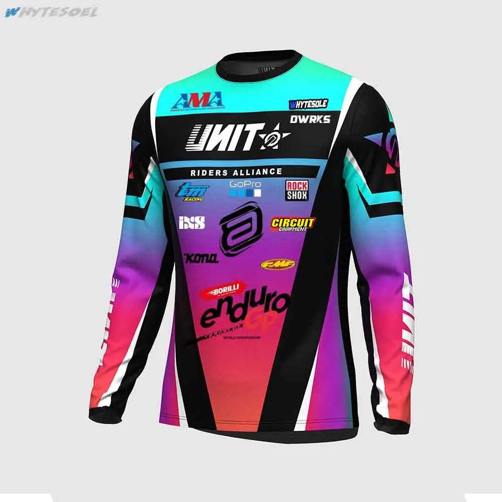 2023 custom bmx Motocross jersey mx mtb enduro maillot ciclismo downhill Motorcycle Bike Jersey DH cycling bicycle jersey