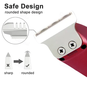 Aparador De Pêlos Portátil Para Homens, Mini Máquina De Corte De Cabelo, Clipper De Barba, Grooming Set 10 principais vendas mini cortadeira - №7