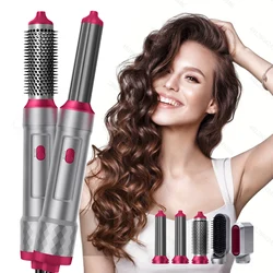 5 in 1 Hair Dryer Brush Blow Dryer Hair Styler Hot Air Comb One Step Hair Dryer and Volumizer Blower Brush Hairdryer Hairbrush