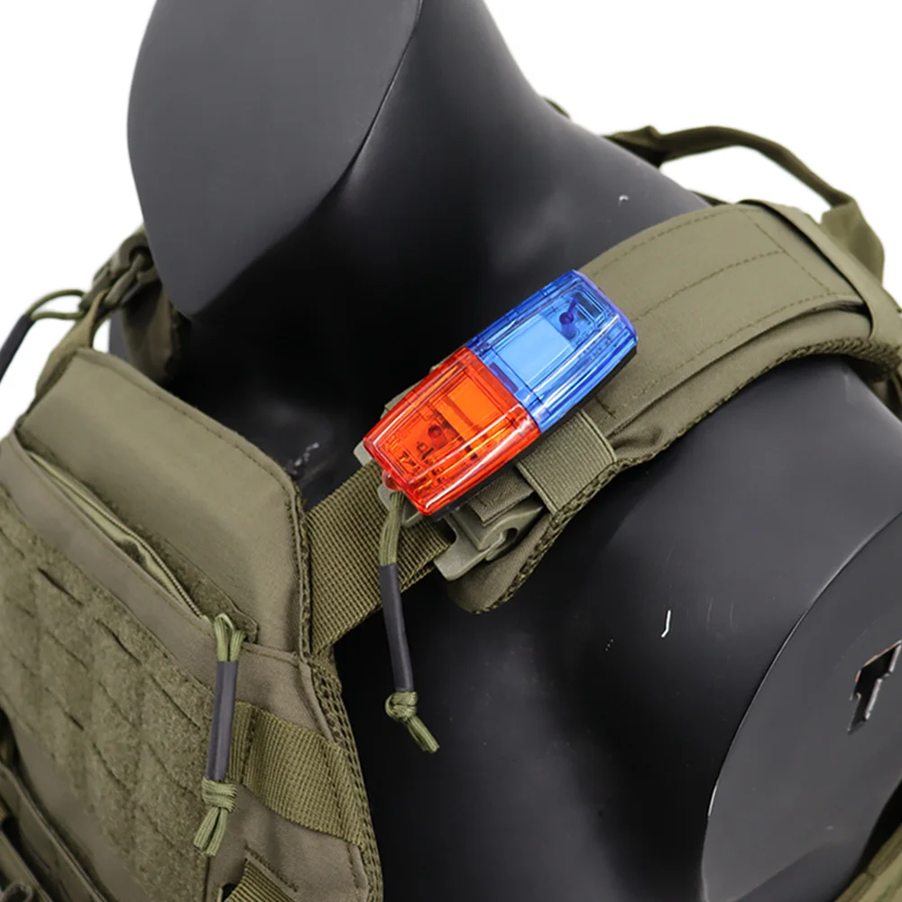 Tactical FAST MICH Helmet Safety Flashing Light Survival Signal Light Cycling Lamp Outdoor Equipment For Hunting Hiking Cycling