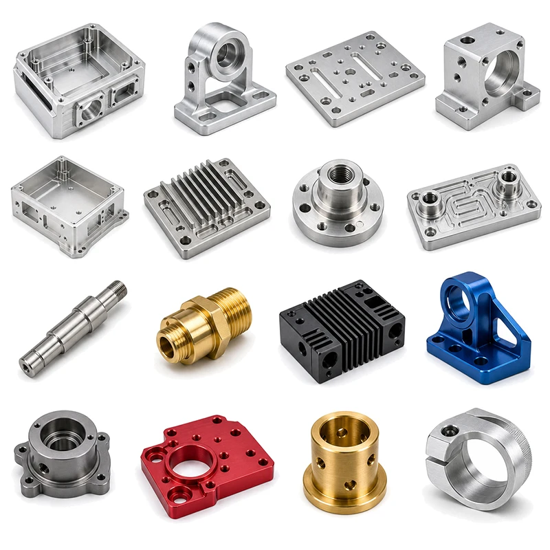 Custom Anodized Aluminum 6061 CNC Milled Complex Housing  CNC Machining Service