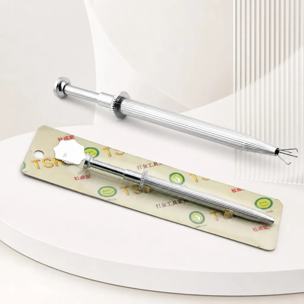 Best Professional 4-Claw Jewelry Picker Tool Diamond Gem Prong Holder Tweezers Grabber