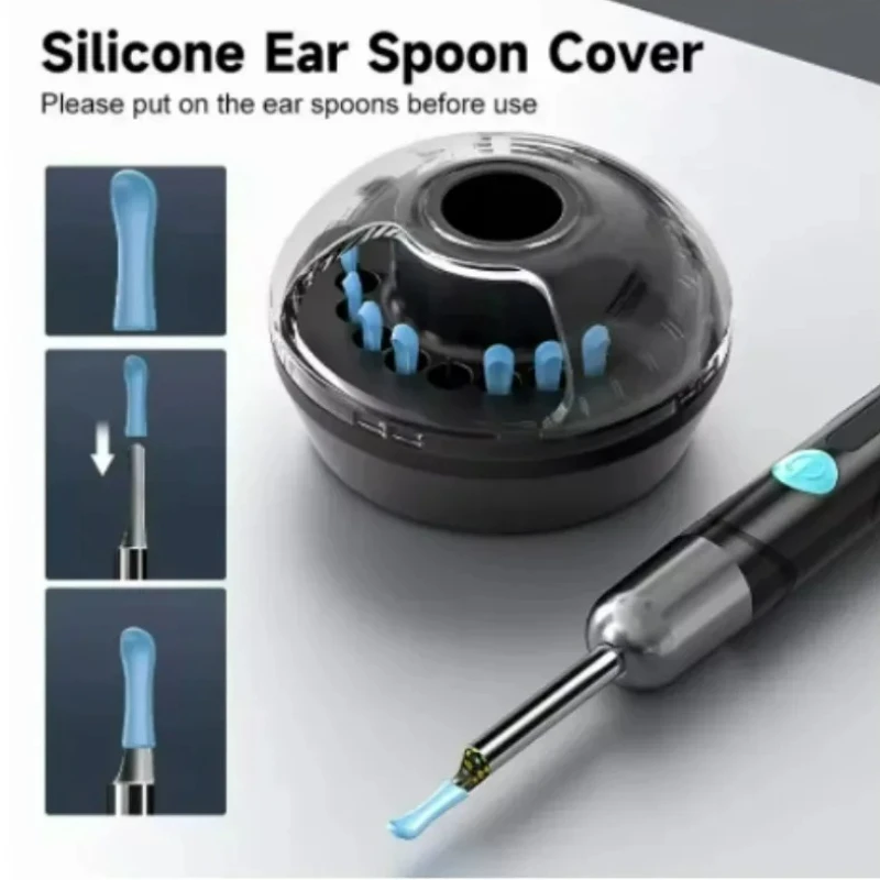 WiFi Endoskop 4,2 mm 1080P Ohr Picker Kamera für iOS/Android Ohr Reinigung Otoskop mit Ohrenschmalz Entfernung Werkzeug