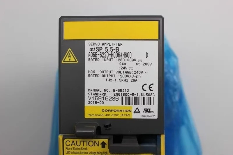A06B-6220-H006#H600 For FANUC A06B-6220-H006#H600 Used Servo Drive Amplifier