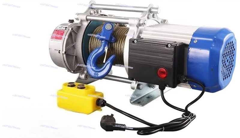 Aluminum Shell Hoist 220V Household Lifting Small Crane Pulling Cable 380V Electric Hoist Crane