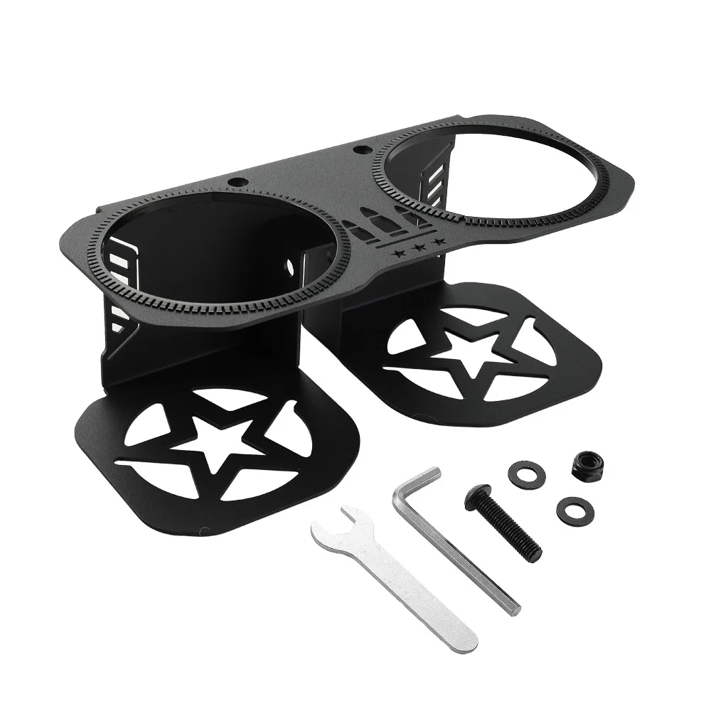 for Polaris RZR 1000/800/570/200 Grab Bar Cup Holder - Large Bottle Fit 18-40oz Passenger Grab Handle Accessory