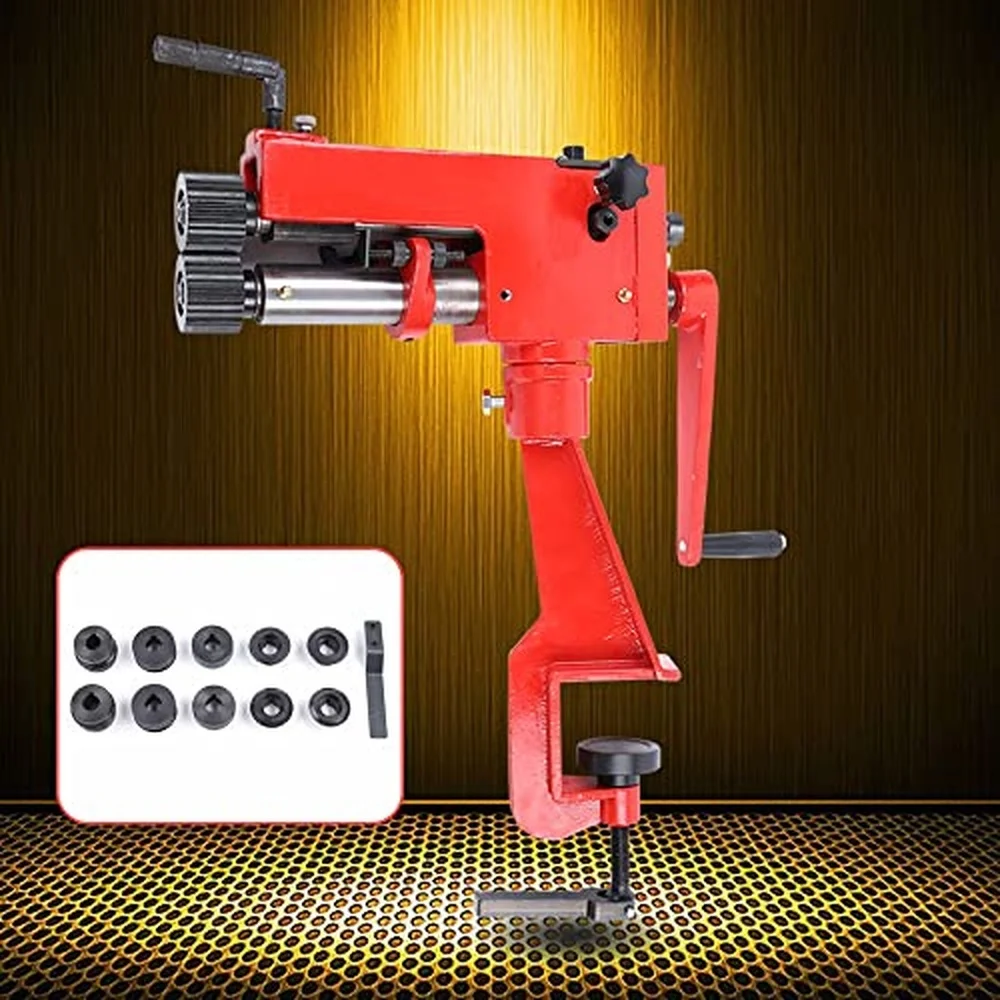 7in Sheet Metal Bead Roller Bending Bender Rolling Machine Professional Sheet Metal Forming Rotary Steel Bending Bender