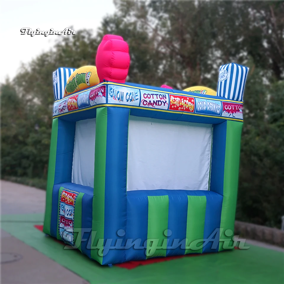 Portable Inflatable Promotional Booth Advertising Tent 3m Vendor Stand Blow Up Stall For Exhibition