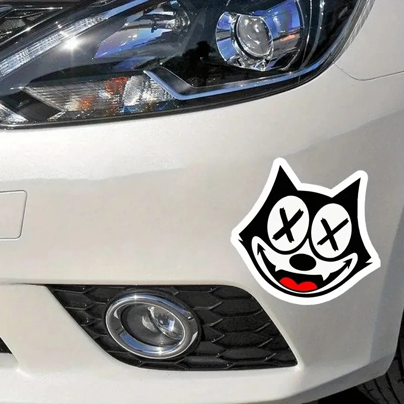 Evil Felix The Cat - Waterproof Vinyl Decal Sticker For Cars, Laptops, Windows & Bumpers