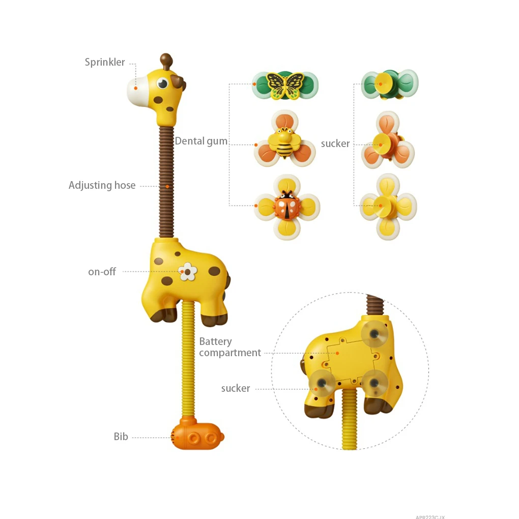 لعبة حمام الطفل الكهربائية، حوض الاستحمام الصيفي، رذاذ الماء #3