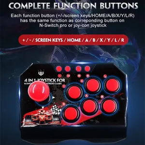 Retro Arcade Gamminja-Connsole, Joystick Game Rocker, Nintendo Switch, PS3, PC, Android TV, NS002, 4 in 1 12 Main Sales Drop Control - №11