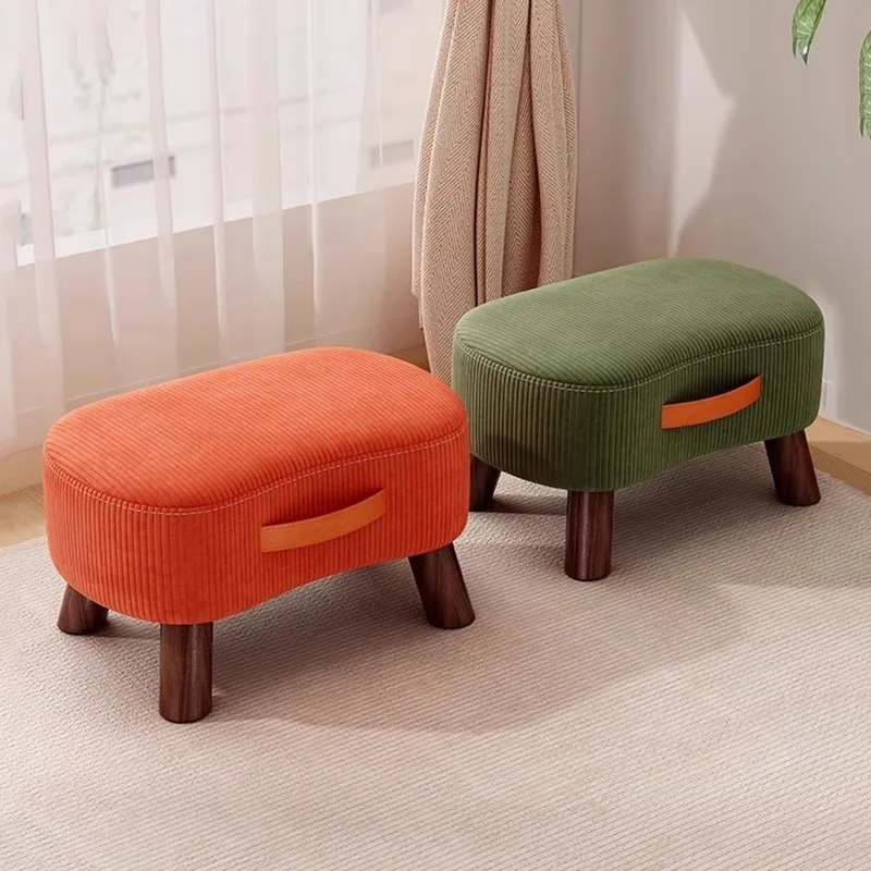 Small stool household low stool coffee table sofa foot stepping stool sitting pier chair modern simple door shoe changing