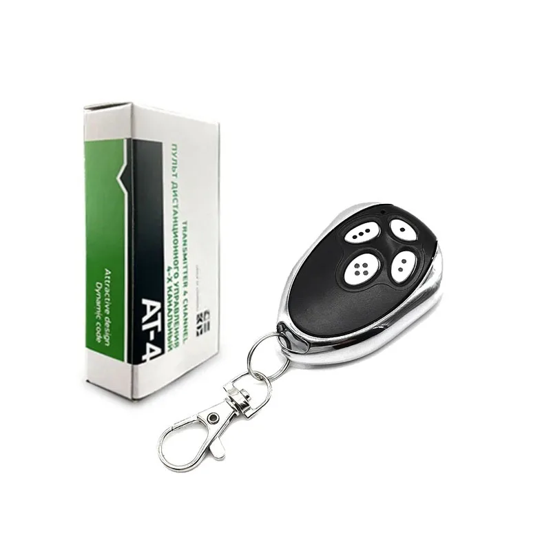 Совместим с 433 МГц Alutech AT-4 AT-4N AR-1-500 AN-Motors ASG1000 AN Silors AT 4, пульт дистанционного управления для гаражных ворот, брелок управления