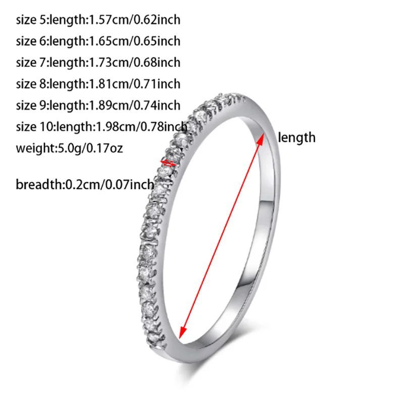 2024 New Trendy Rose Gold Silver Color Round Fashion Ring for Women Party Gift Jewelry Wholesale R5085a