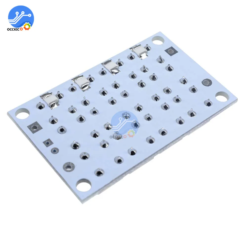 DC 3V-5V 12 LED Super Bright White LED Piranha Board Night LED Lights Lamp Module Board Diy Kit