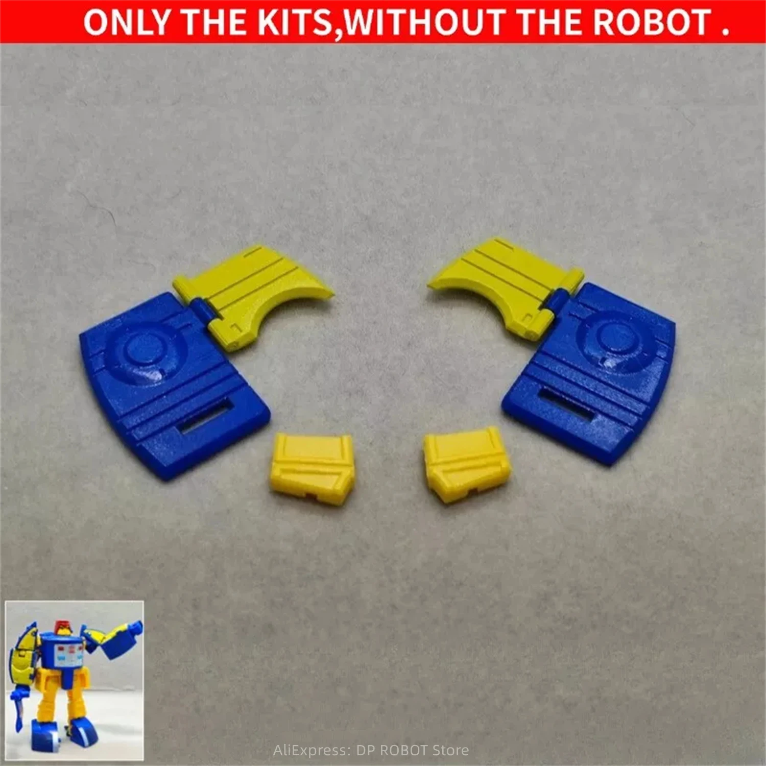 【Big Discount】3D DIY Arm Cover Leg GAP Filler Upgrade Kit For Legacy United Go-Bot Pathfinder Accessories