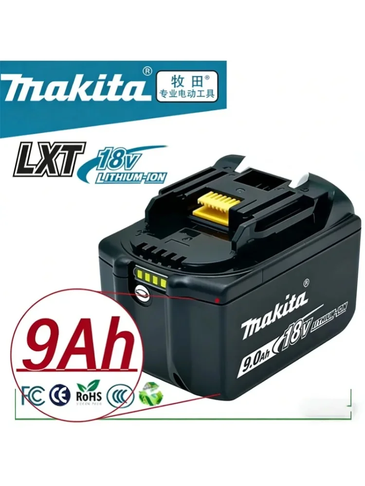 Makita Original 18V 9Ah Makita Akku BL1840 BL1830B BL1850B BL1850 BL1860 BL1815 Ersatz-Lithium-Akku