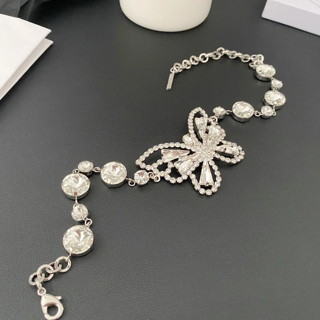 Necklace Temperament Light Luxury Personality Short Butterfly For Women Luxury Collares Para Mujer Collar Jewelry Collier Femme