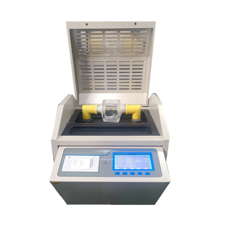 Original brand newAutomatic 0-80kv insulation oil dielectric strength  tester single Cup Transformer Oil Bdv Tester