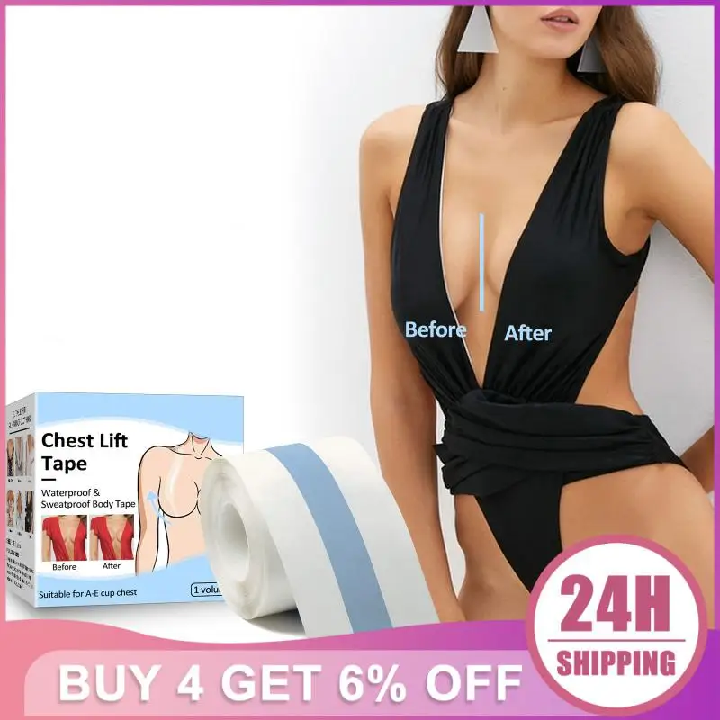 Chest Lift Sticker Invisible And Seamless Design Enhancing Reusable Lift Your Bust Naturally Trendy Invisible Bra Supportive