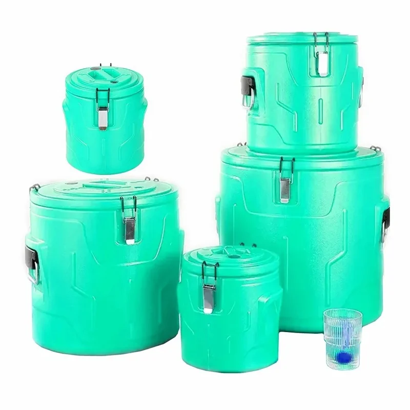 Large Capacity Model Food Warmer Promotional Style Strong 5-Piece Round Refrigerator Set To Keep Hot And Cold