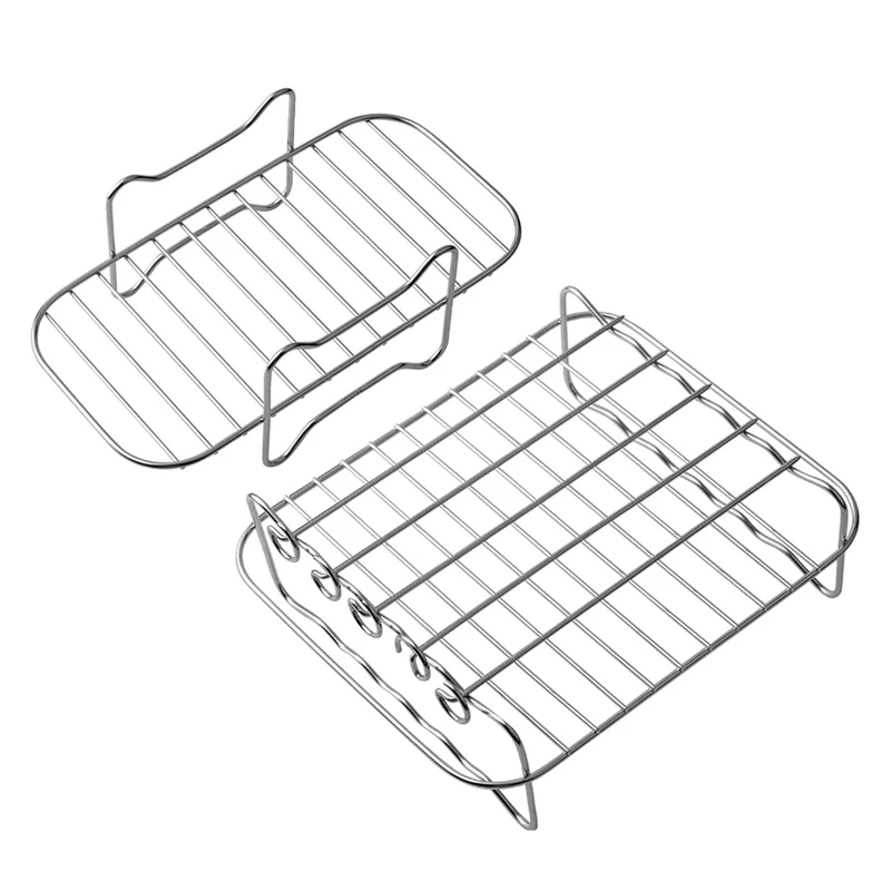 Airfryer Accessories For  Dual Basket Airfryer 3000 Series,Air Fryer Rack,Cooking Grate For Tefal EY9018 5.2/3.1L