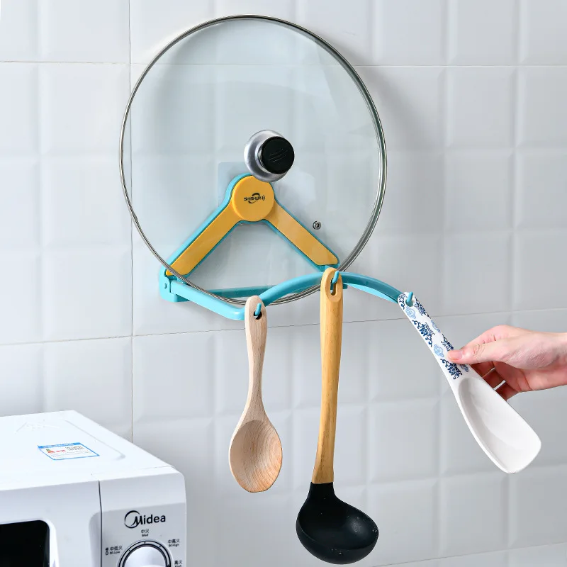 Washbasin Hook Storage Rack Free Punch Bathroom Basin Hook Space-saving Wall-mounted Foldable Storage Rack Bathroom Organize