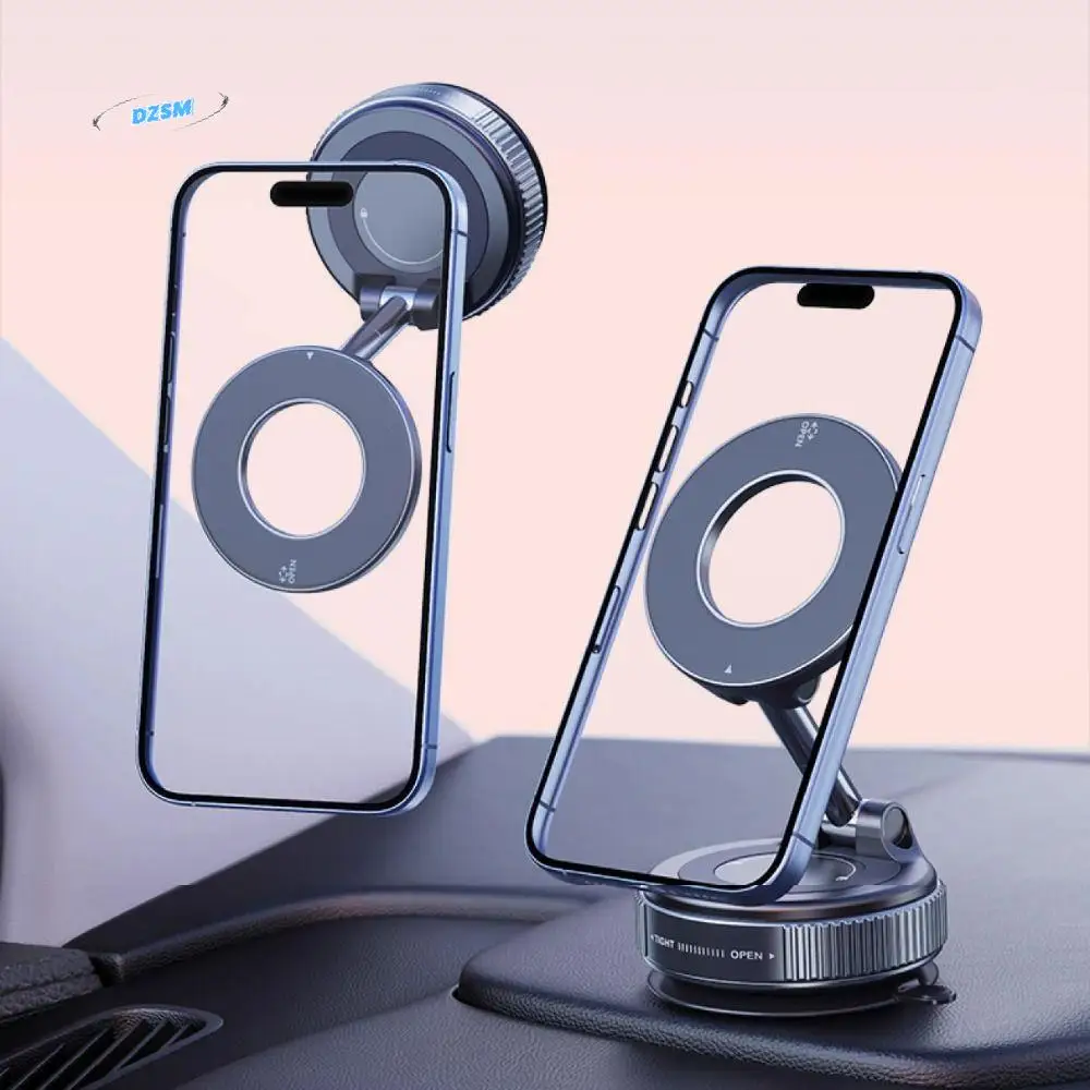 

Magnetic Car Phone Holder 360° Rotating Folding Travel Phone Stand Portable Universal Cell Phone Bracket Driving Use
