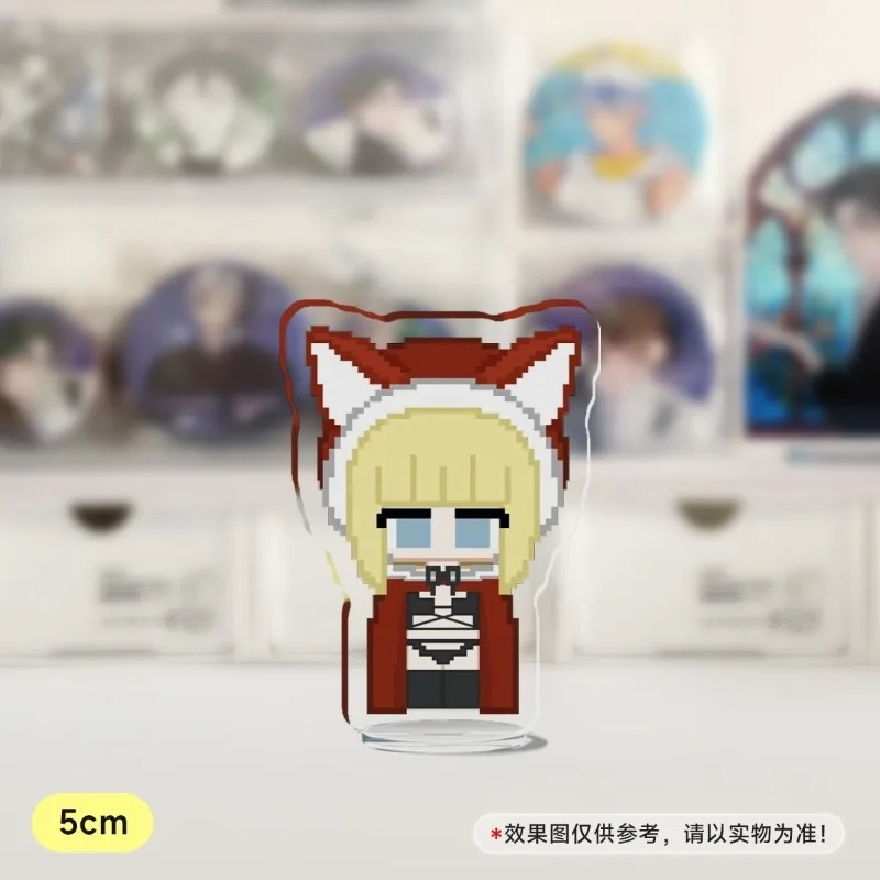 Фигурки BLACKSOULS Grimm Rekliev Alice Liddell Leaf Dodo Mini Stand: акриловые периферийные аксессуары в стиле Kawaii Pixel, милый подарок для друзей