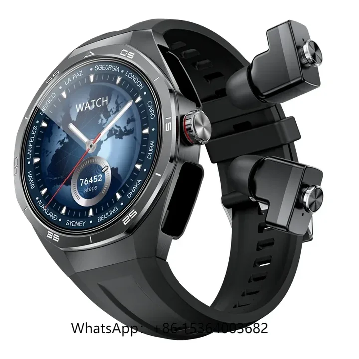 

Fashion Smartwatch with Earphone 2 in 1 TWS GT97 IP67 Smart Watch Sleep Monitor Health Wearable Devices